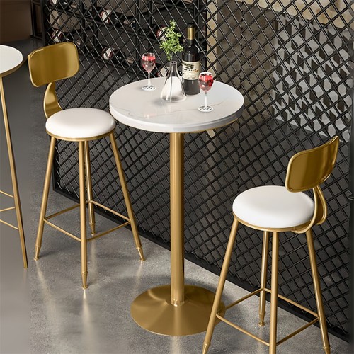 High end round bar table - high-end,