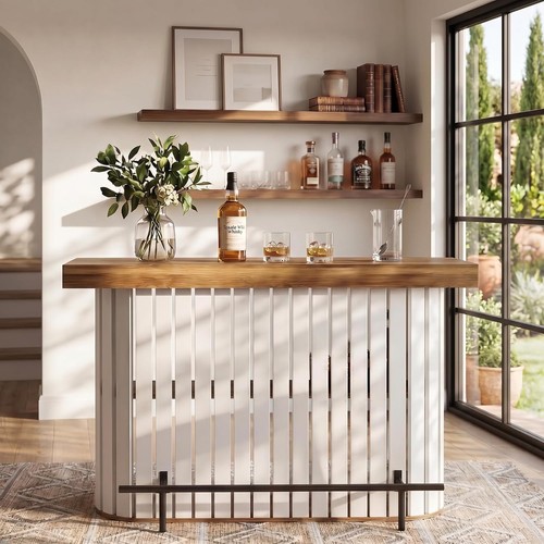 Long bar table - table, 2-tier