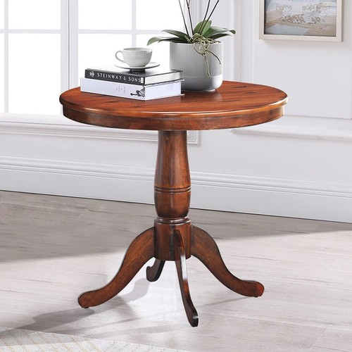 Round dining table - round,