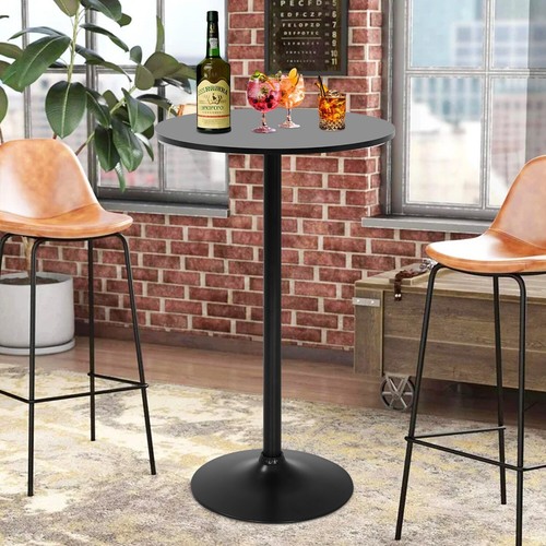 Wooden pub bar - pub, round