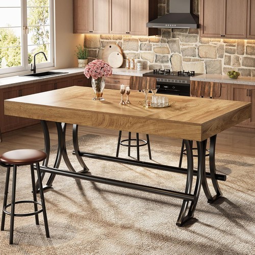 Inch industrial bar table - 63-inch,